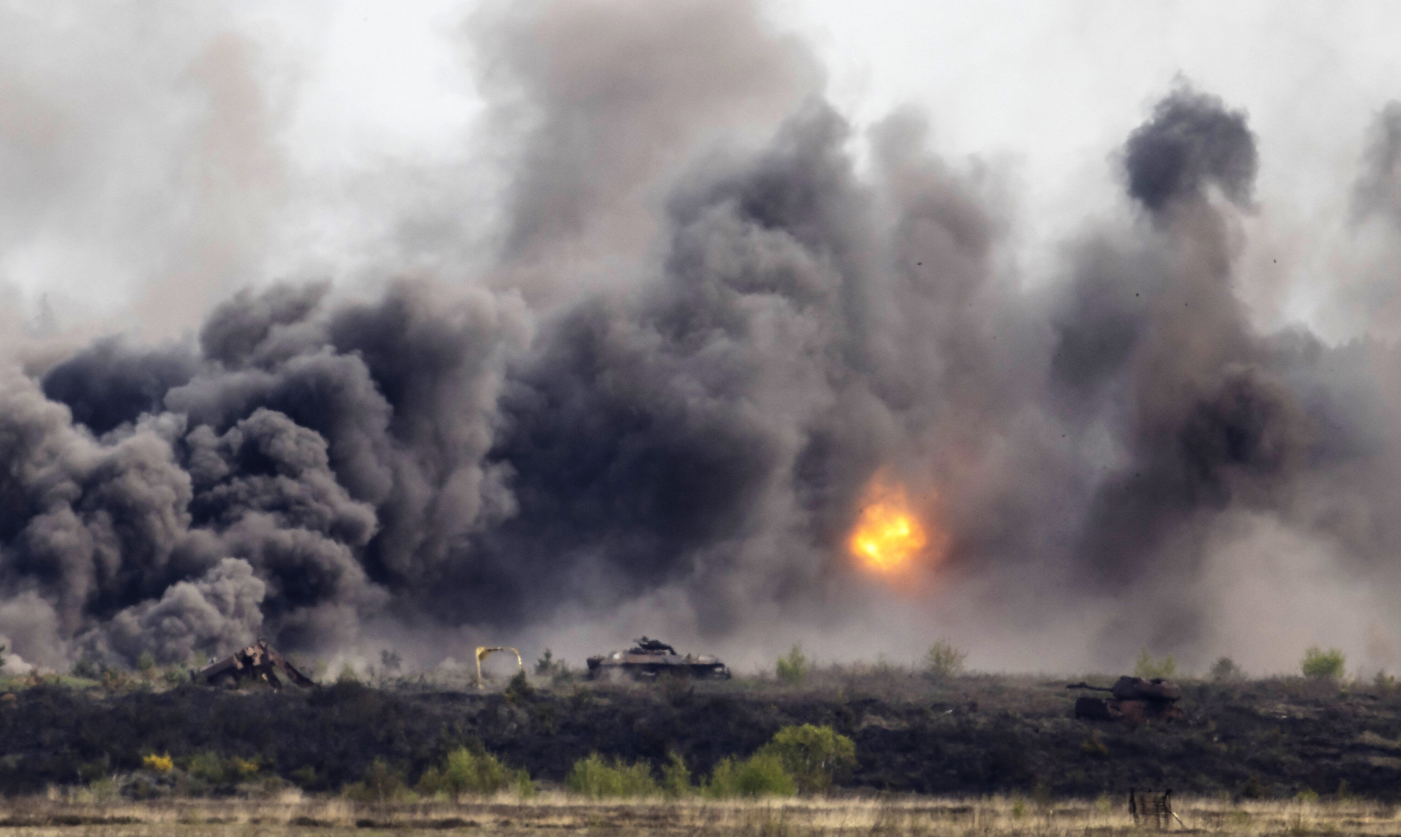 Kiew brennt! Schwerer Beschuss der Hauptstadt, Luftalarm heult - Strom ist ausgefallen!