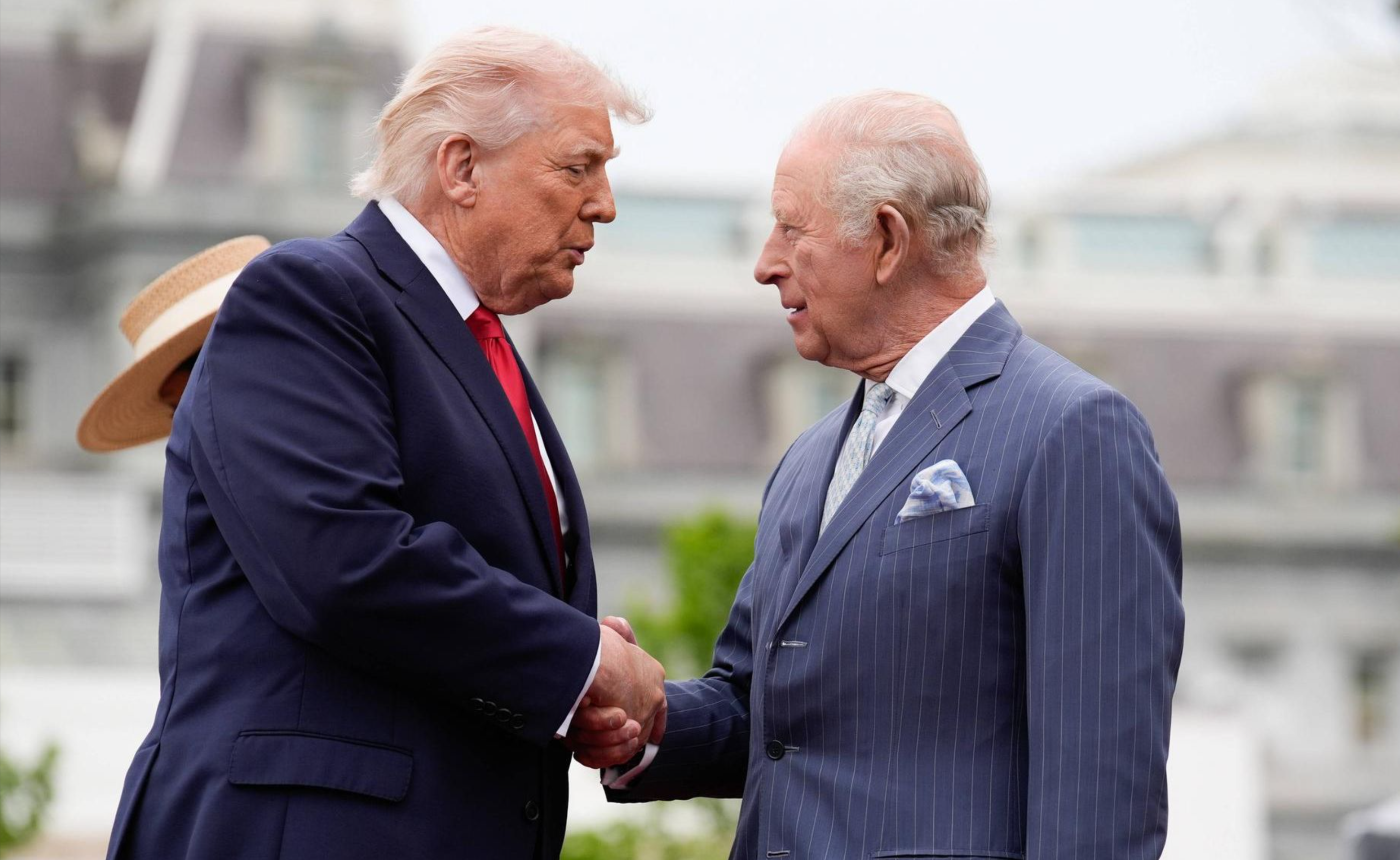 Trump Claims Distant Relation to King Charles — Now He Has His Eye on Buckingham Palace!